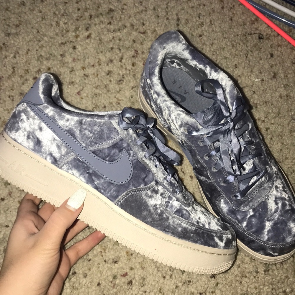 Blue Nike Air Forces